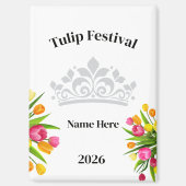 Tulpenfest  magnet (Vorderseite)