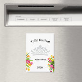 Tulpenfest  magnet (In Situ (Geschirrspüler))