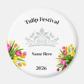 Tulpenfest  magnet (Vorne)