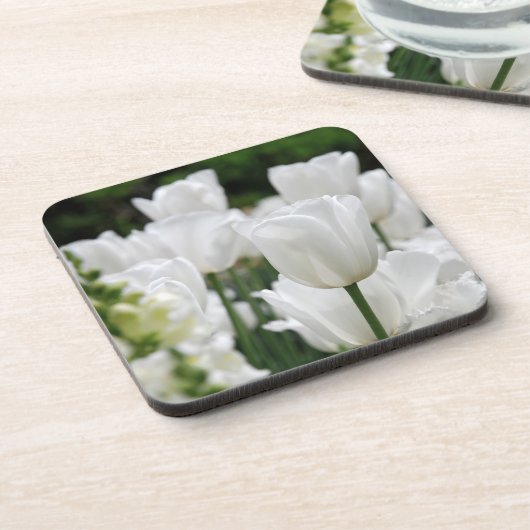 Tulpengarten Getränkeuntersetzer (Linke Seite)