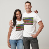 Tulpengarten, Hyazinthen und T-Shirt (Unisex)