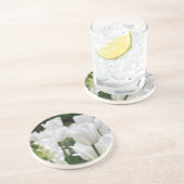 Tulpengarten Sandstein Untersetzer (Seite)