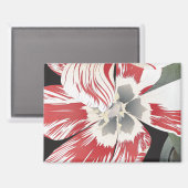 Tulpenmagnet Magnet (Vorderseite/Rückseite)