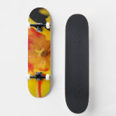 Tulpenmakro Skateboard (Vorderseite)