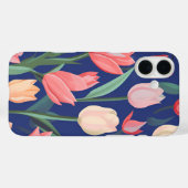 Tulpenmuster Case-Mate iPhone Hülle (Rückseite (Horizontal))