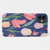 Tulpenmuster Case-Mate iPhone Hülle (Rückseite (Horizontal))