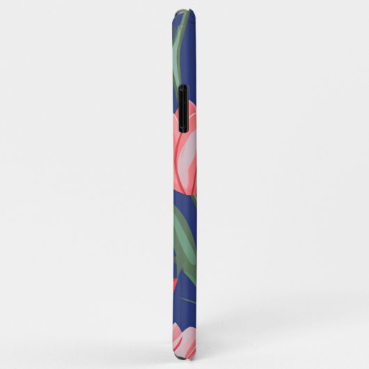 Tulpenmuster Case-Mate iPhone Hülle (Hinten/Rechts)