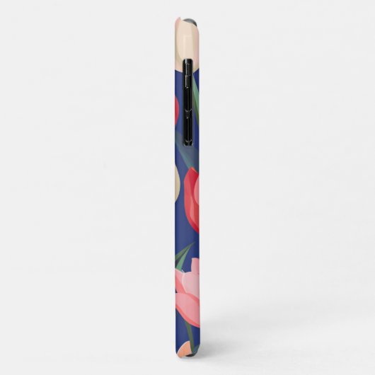 Tulpenmuster Case-Mate iPhone Hülle (Hinten/Links)