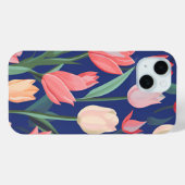 Tulpenmuster Case-Mate iPhone Hülle (Rückseite (Horizontal))