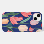 Tulpenmuster Case-Mate iPhone Hülle (Rückseite (Horizontal))