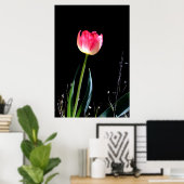 Tulpenposter Poster (Heimbüro)