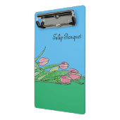 Tulpenstrauß liegt mini klemmbrett (Gewinkelt2)