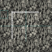 Tulpenverfall Stoff (Kachel)