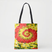 Tulpenwirbel Tasche (Vorderseite)