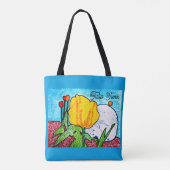 Tulpenzeit tasche (Rückseite)