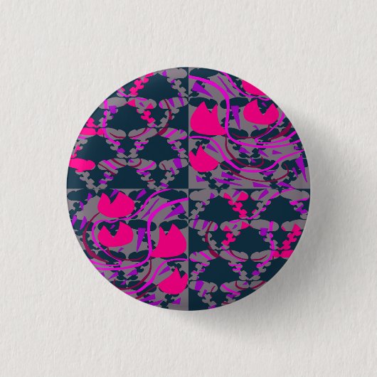 Tulpenzwiebeln Rosen Button (Vorderseite)