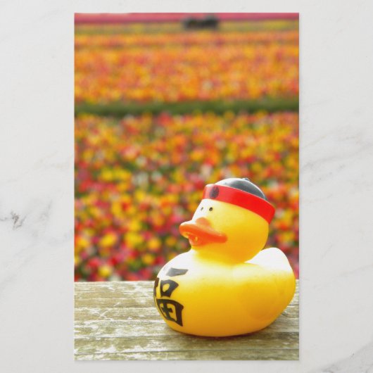 Tulpip Ducky Briefpapier (Vorderseite)