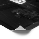 Tulsa After Dark Black and White, 2010 Poster (Ecke)