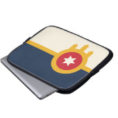 Tulsa City Flag Laptop Sleeve (Vorne Knopf)
