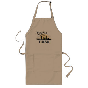Tulsa City Oklahoma USA Lange Schürze