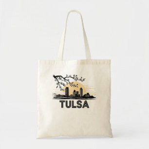 Tulsa City Oklahoma USA Tragetasche