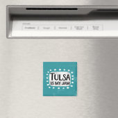 Tulsa ist mein Jam Kühlschrank Magnet (In Situ (Geschirrspüler))