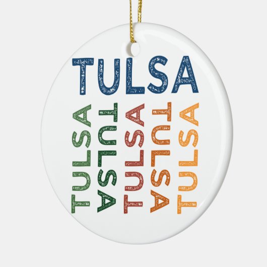Tulsa Niedlich Colorful Keramikornament (Links)