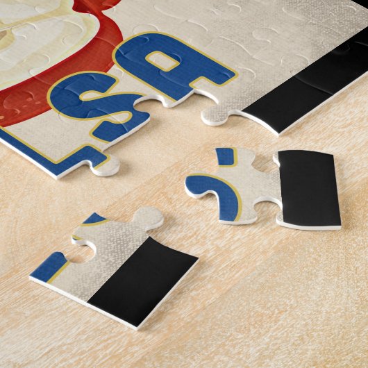 Tulsa Oklahoma Apple - Vintage Travel Puzzle (Seite)