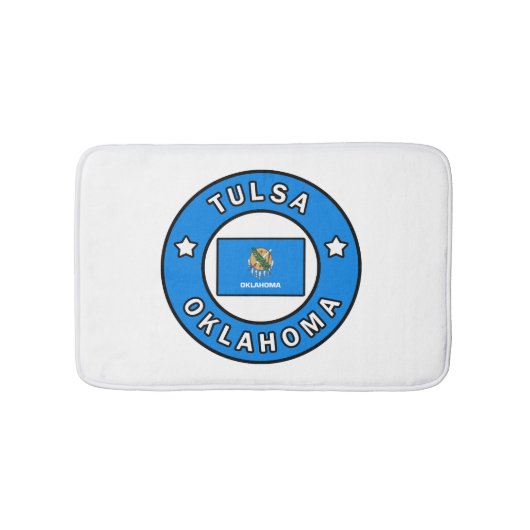 Tulsa Oklahoma Badematte (Vorderseite)