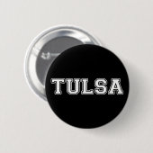 Tulsa Oklahoma Button (Vorne & Hinten)
