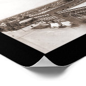 Tulsa Oklahoma Foto 1908 Poster (Ecke)