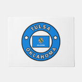 Tulsa Oklahoma Fußmatte (Vorderseite)
