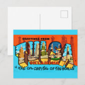 Tulsa Oklahoma Grußkarte Postkarte (Vorne/Hinten)