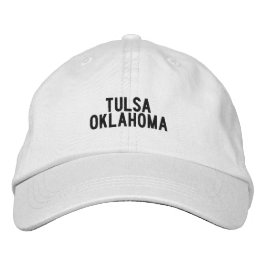 Tulsa Oklahoma Hat Bestickte Baseballkappe