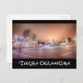 Tulsa Oklahoma Innenstadt Postkarte (Vorne/Hinten)