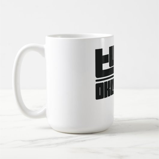 Tulsa - Oklahoma Kaffeetasse (Links)