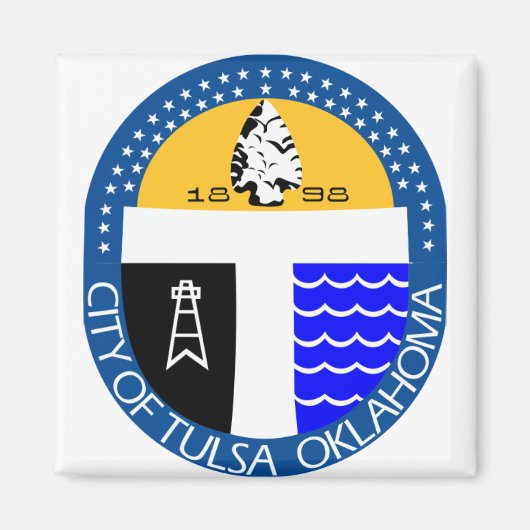 Tulsa, Oklahoma Magnet (Vorne)