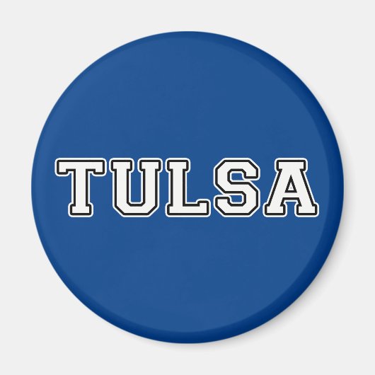 Tulsa Oklahoma Magnet (Vorne)