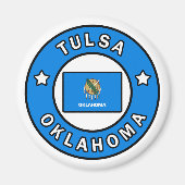 Tulsa Oklahoma Magnet (Vorne)
