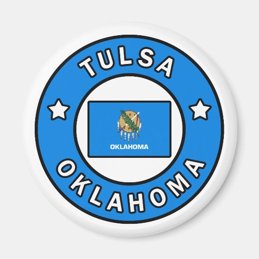 Tulsa Oklahoma Magnet (Vorne)