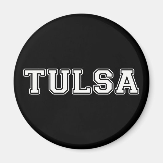 Tulsa Oklahoma Magnet (Vorne)