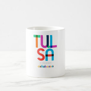 Tulsa Oklahoma Mitte des Jahrhunderts, Pop-Art, Kaffeetasse