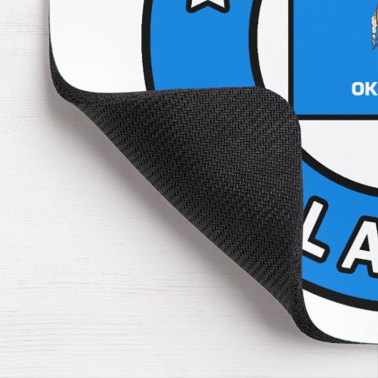 Tulsa Oklahoma Mousepad (Ecke)