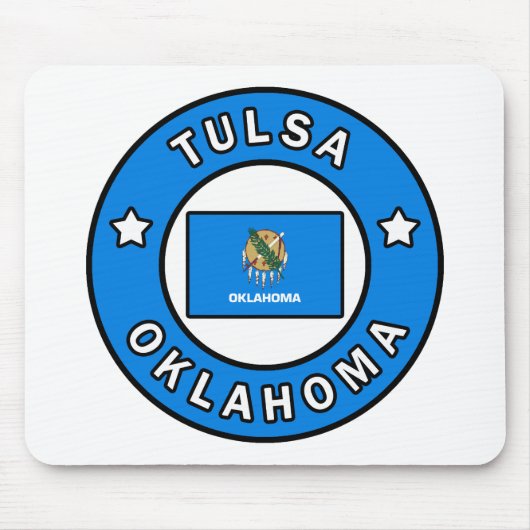 Tulsa Oklahoma Mousepad (Vorne)