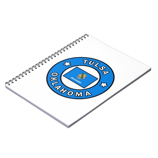 Tulsa Oklahoma Notizblock (Linke Seite)