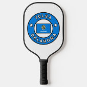 Tulsa Oklahoma Pickleball Schläger (Vorderseite)