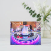 Tulsa Oklahoma Postkarte (Stehend Vorderseite)