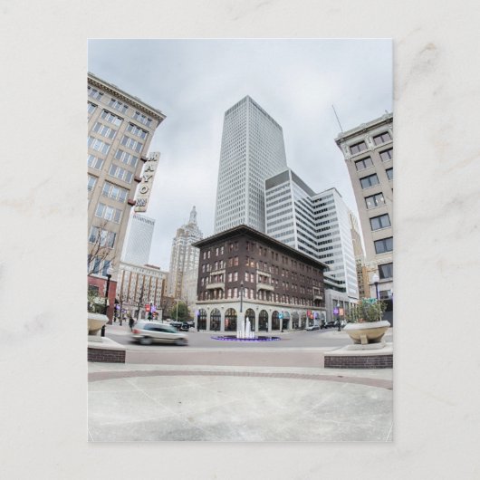 Tulsa Oklahoma Postkarte (Vorderseite)