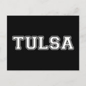 Tulsa Oklahoma Postkarte (Vorderseite)