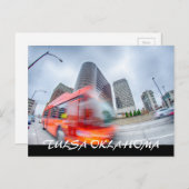 Tulsa Oklahoma Postkarte (Vorne/Hinten)